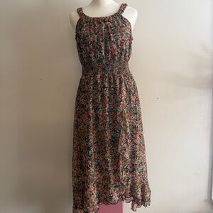Cocomo Multicolor Floral Midi Dress